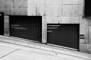 securing a garage door