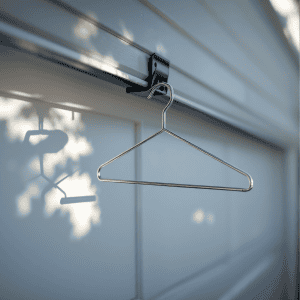 garage door coat hanger trick