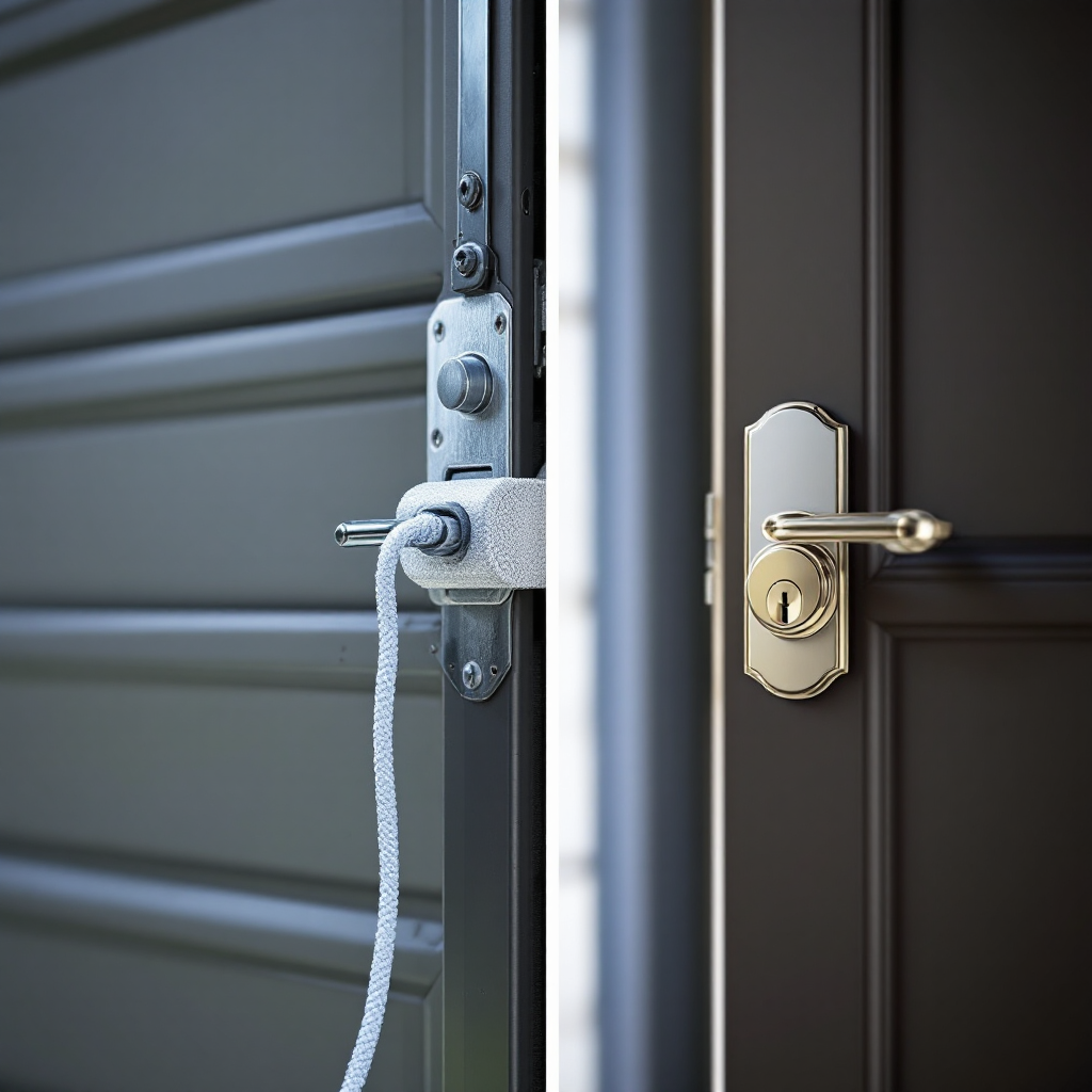 garage door lock vs deadbolt