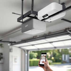 garage door smart opener security