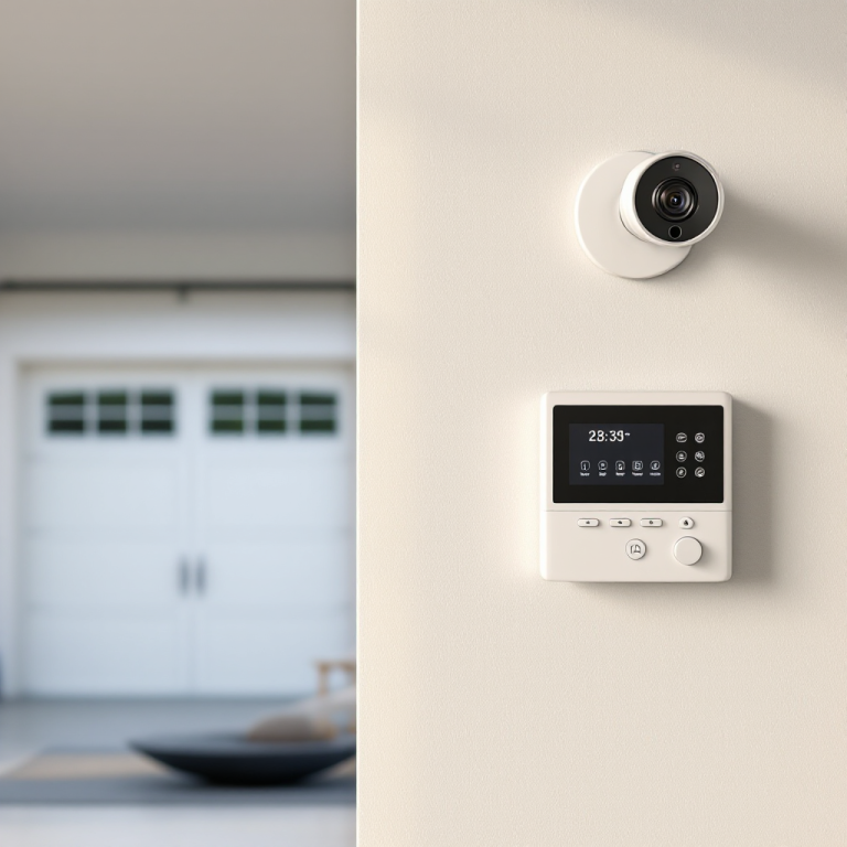 home alarm vs camera