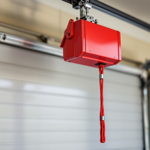 garage door fire safety release
