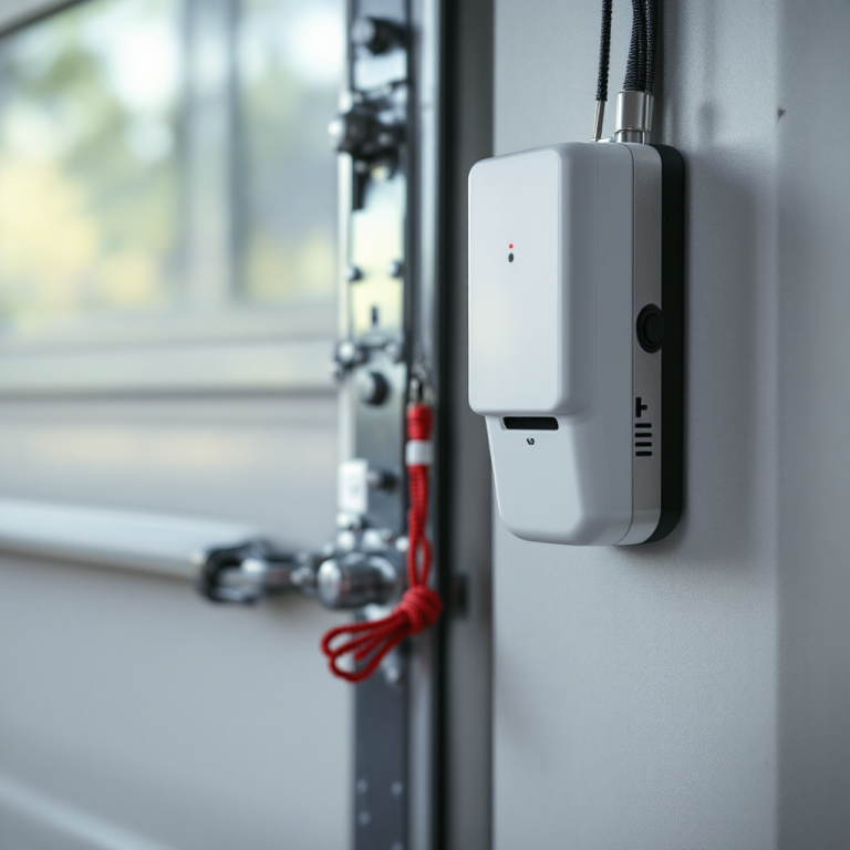 security alarm garage door