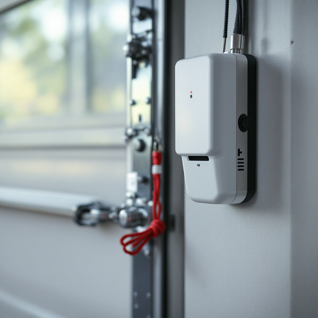 security alarm garage door