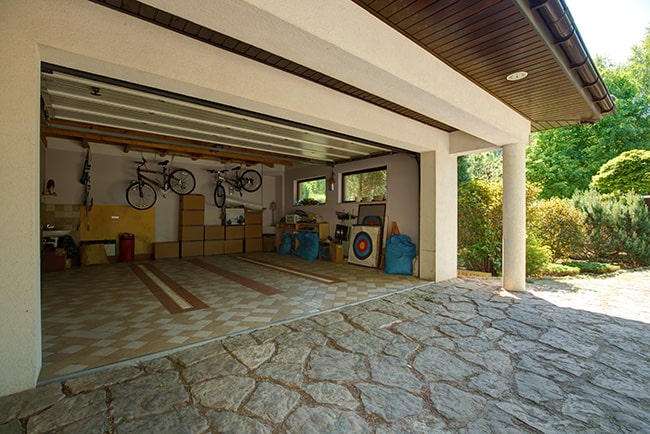 organized garage 